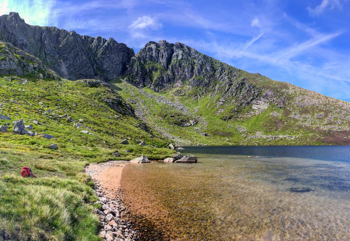 Lochnagar this afternoon.