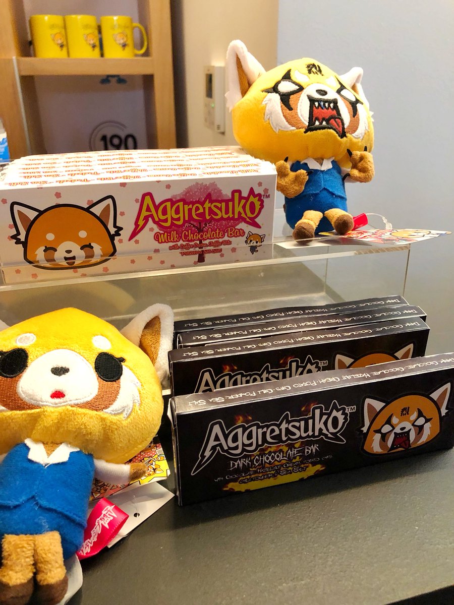 Aggretsuko On Twitter Aggretsuko Pins Have Arrived At The Denofrage 