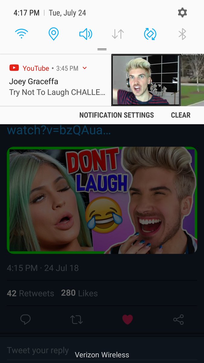 Dianosaur_Rex's tweet photo. @JoeyGraceffa which thumbnail y'all prefer? https://t.co/UzxpCMSO7W