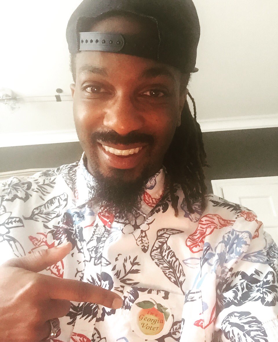 ProfessorJBA's tweet photo. ...it’s my prerogative; my choice. Exercise your right to vote 🗳! #TuesdayThoughts #ElectionDay #rockthevote 💯✊🏾 https://t.co/ow0cKGE1s0