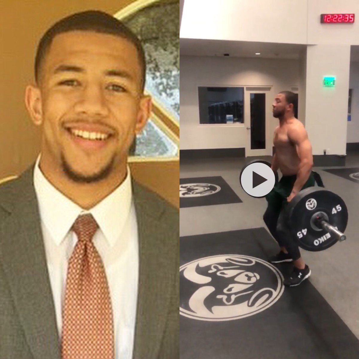 CoachJoeyG's tweet photo. Intern spotlight: From Alexandria, Louisiana DB at Northwestern St.  (2013-2015), And Arkansas Tech (2016-2017)Coached at Built By Don Fields Summer Strength and Conditioning (2013-2017)Holy Savior Menard High School (Summer ‘17)Colorado State Summer Intern (2018) @Geaux_Rock17 https://t.co/A0L5rDrjMo