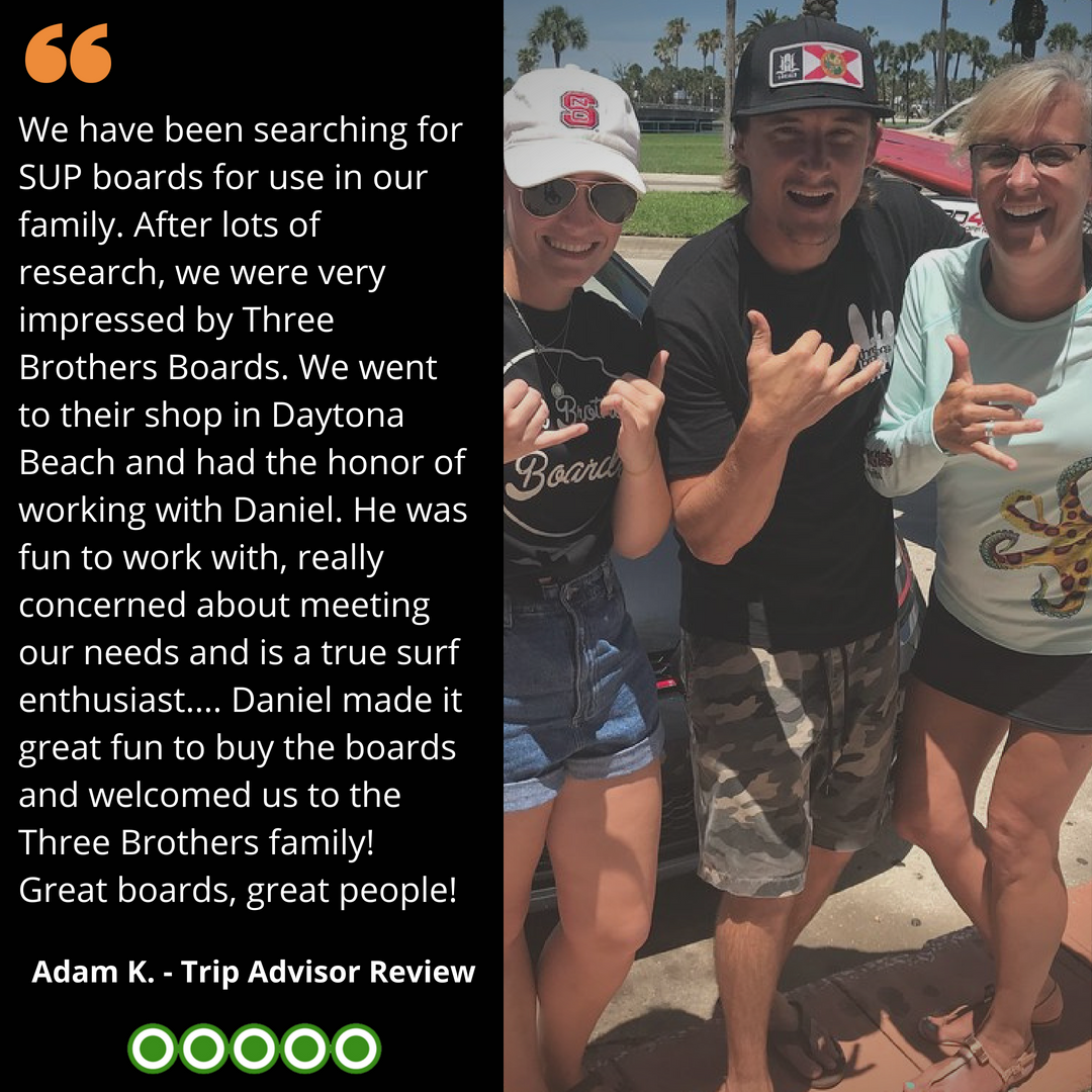 ThreeBrotherSUP's tweet photo. #TestimonialTuesday - Thanks for the great review Adam! 

#SUP #DaytonaBeach #Paddleboards #instasummer #supboarding #SUPLife  #ThreeBrothersBoards #Paddleboarding #Paddleboard #SUPShop #3BB #3brothersboards #3brosboards #woodsup #woodpaddleboard #beachlife #standuppaddleboard https://t.co/W2f7GKK2L8