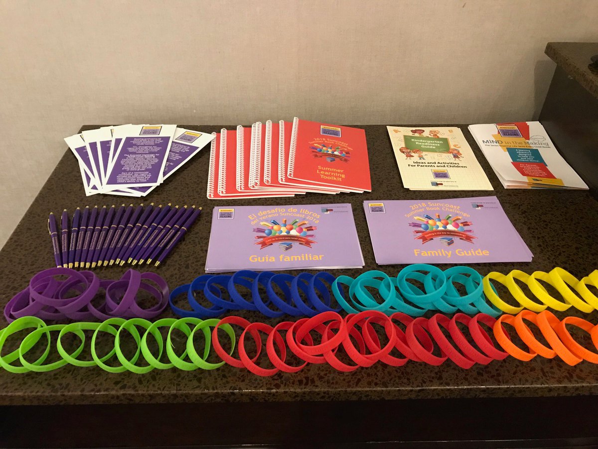 The Suncoast Campaign for Grade-Level Reading is ready to share with other communities at #GLRWeek. ⁦<a href="/SuncoastCGLR/">Suncoast GL Reading</a>⁩