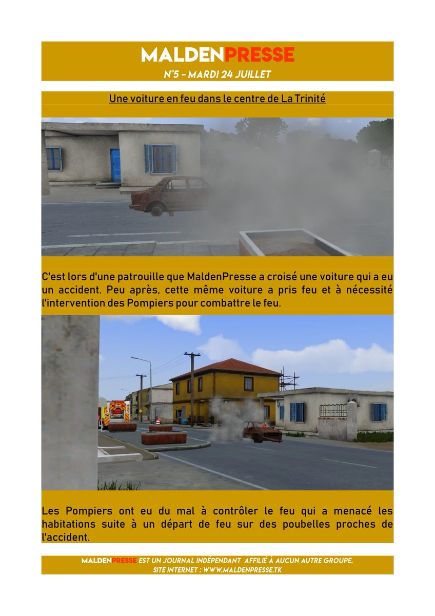 Malden Presse (MaldenPresseA4L) Twitter