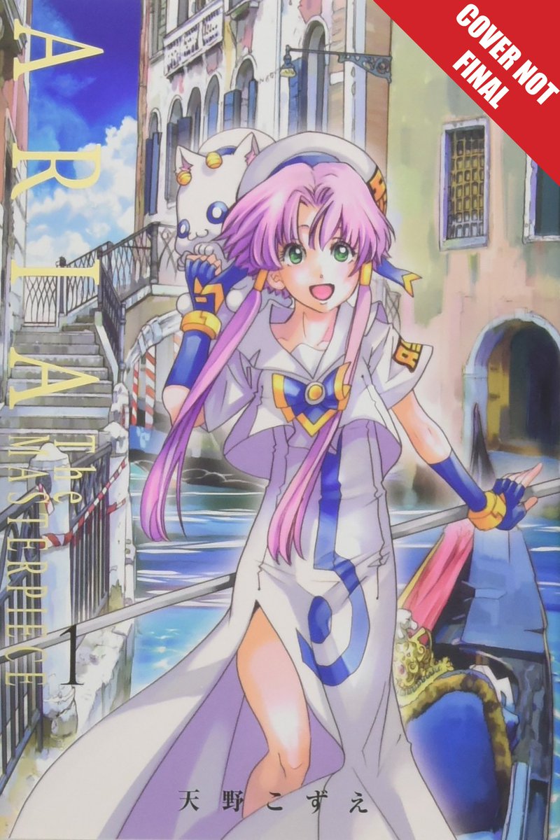Deb Aoki At Sdcc18 Tokyopop Announced New 2 In 1 Editions Of Aria The Masterpiece New Edition Of Kozue Amano S Manga About Gondoliers In A Futuristic Imitation Of Venice Italy Vol1 Starts
