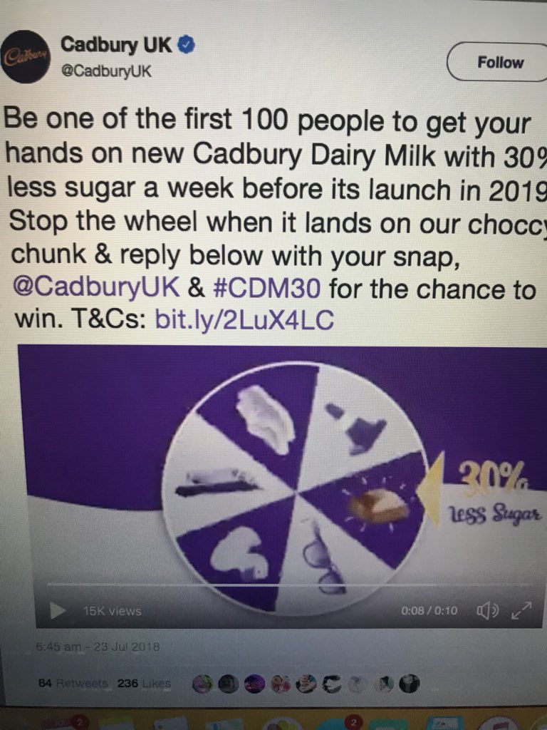 thedome910's tweet photo. @CadburyUK  https://t.co/0IcKJNbOgW