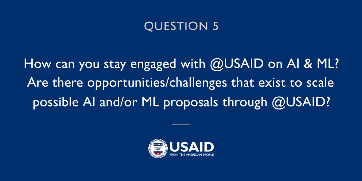 FeedtheFuture's tweet image. A5c: #FeedthFuture also partners with other U.S. Government agencies &amp;amp; U.S. universities under @EOFSAC to enhance the use of satellite data in decision making related to #foodsecurity &amp;amp; agriculture domestically &amp;amp; globally. #AIforDevChat