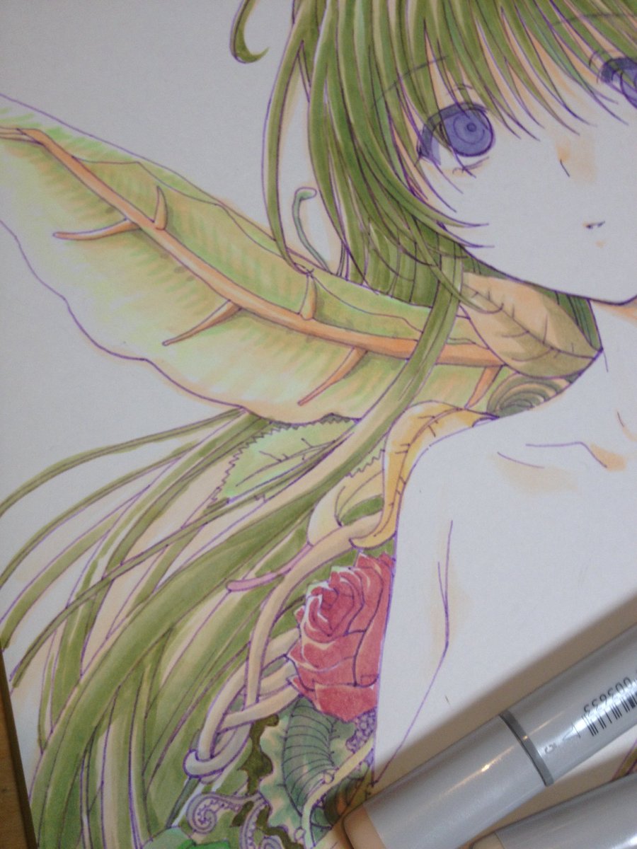 さよならを教えて 長岡建蔵 直筆イラスト色紙 オンライン