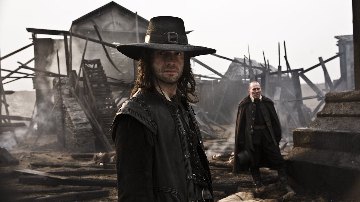 LASTEXITshirts's tweet photo. We've recommended it before and we're recommending it again; James Purefoy stars as Robert E. Howard's pulp, puritan hero in Solomon Kane. Rip-roaring, supernatural adventure at Midnight on Film4. https://t.co/ihSU66a7xM