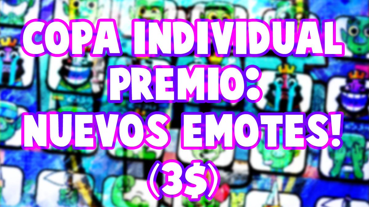 1ra copa individual!
Requisitos:
-Follow
-❤&amp;🔃
-Mencionar a 2 amigos
-Conseguir 15RTs citando a la liga en el tweet
-Inscripciones limitadas