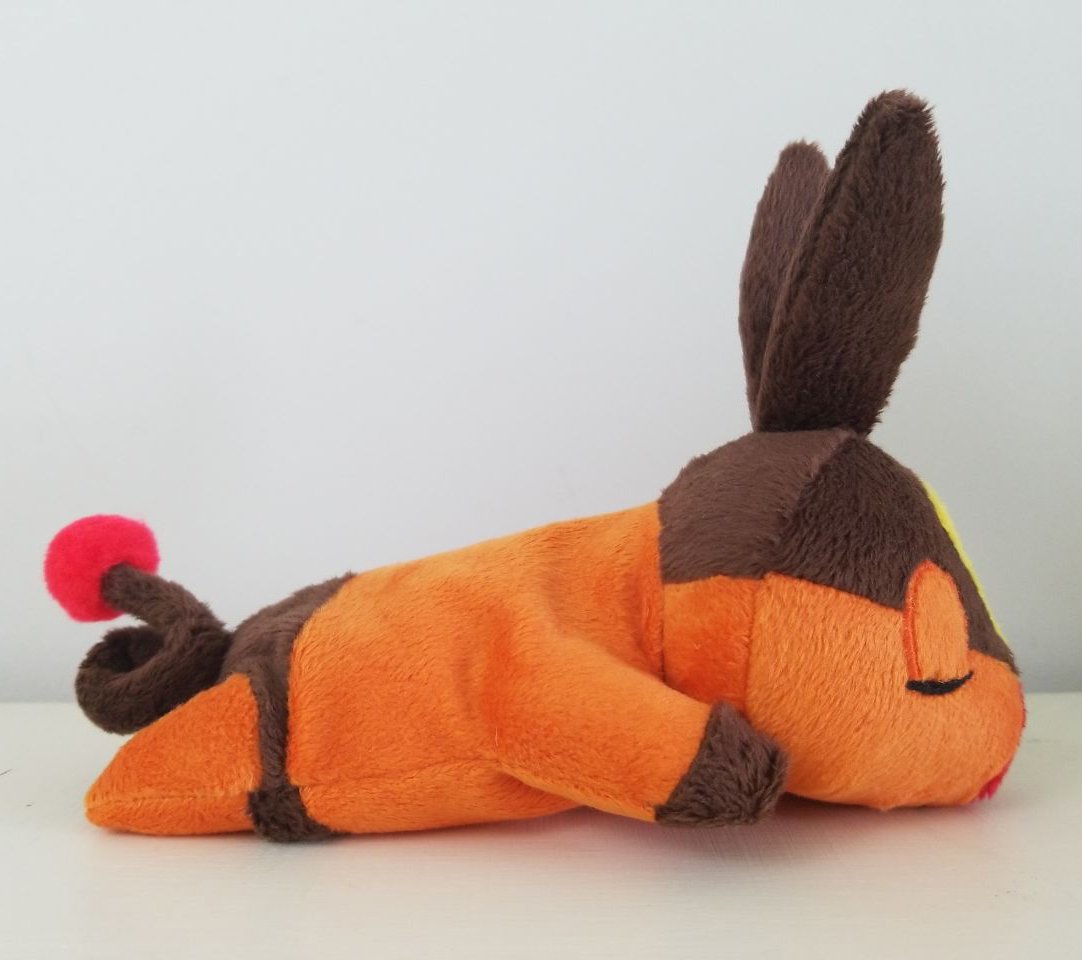 BubbleRhapsodys's tweet photo. Sleepy Tepig Kuttari  :) I love how he turned out though and will make a pair again someday :) #tepig #kuttari #fanart #pokemon #plush #plushie https://t.co/CCeoYhvmNT
