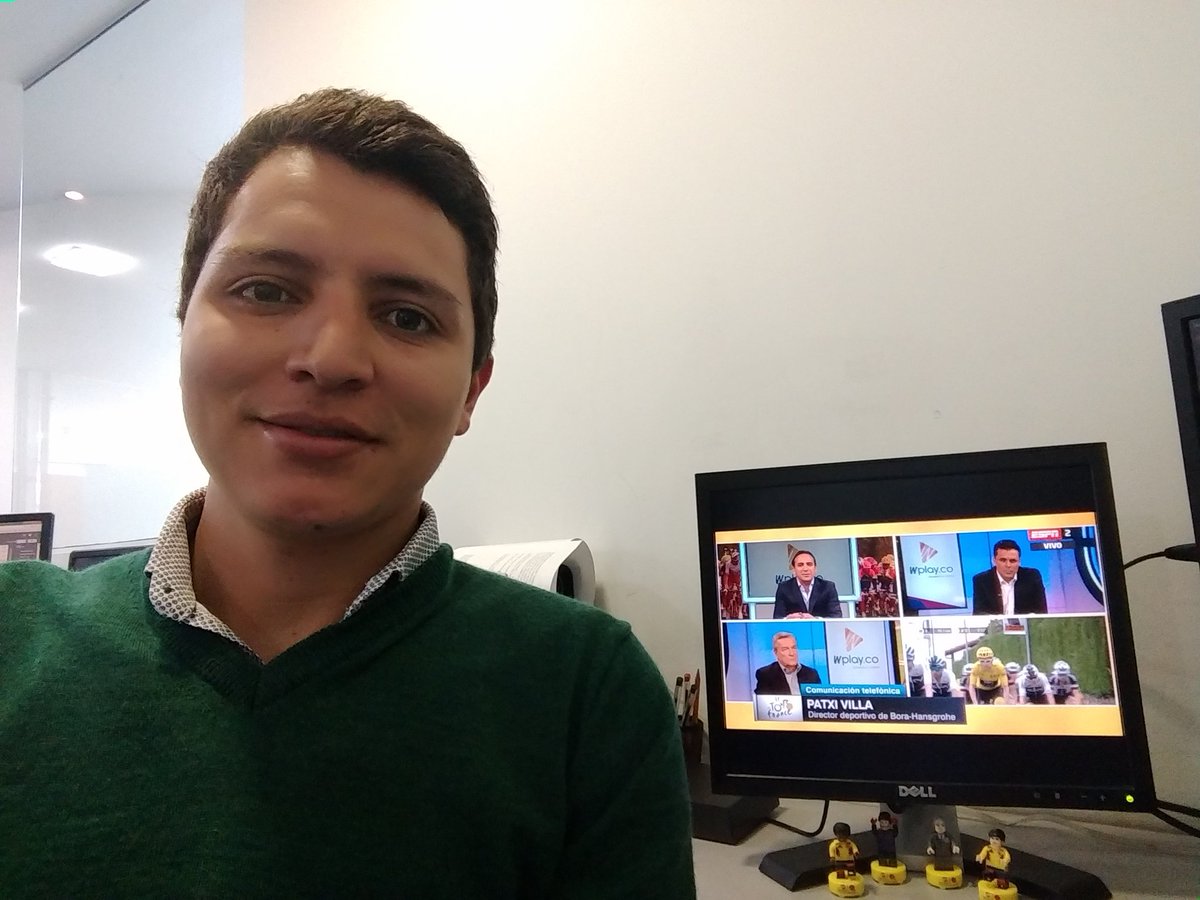 cdanielcm's tweet photo. @ESPNBike #TravesíaxESPN @ESPNBike disfrutando del mejor noticiero del mundo del ciclismo desde el trabajo 🚵🚵 y con toda la energía para el reto de #TravesíaxESPN https://t.co/xYjgfjckls
