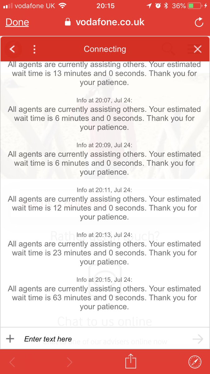 JayNichols92's tweet image. Vodaphones awesome customer service👌🏻# vodaphone #shit #crapnetwork #vodashit
