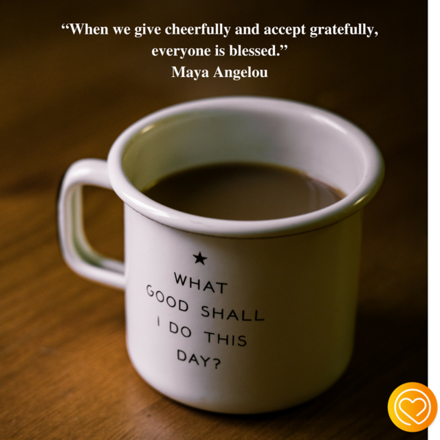 The_GoodCoin's tweet photo. “When we give cheerfully and accept gratefully, everyone is blessed.” Maya Angelou

#goodcoins #MayaAngelou #donate #dogood #bekind #helpothers https://t.co/TyDsfal0ZM