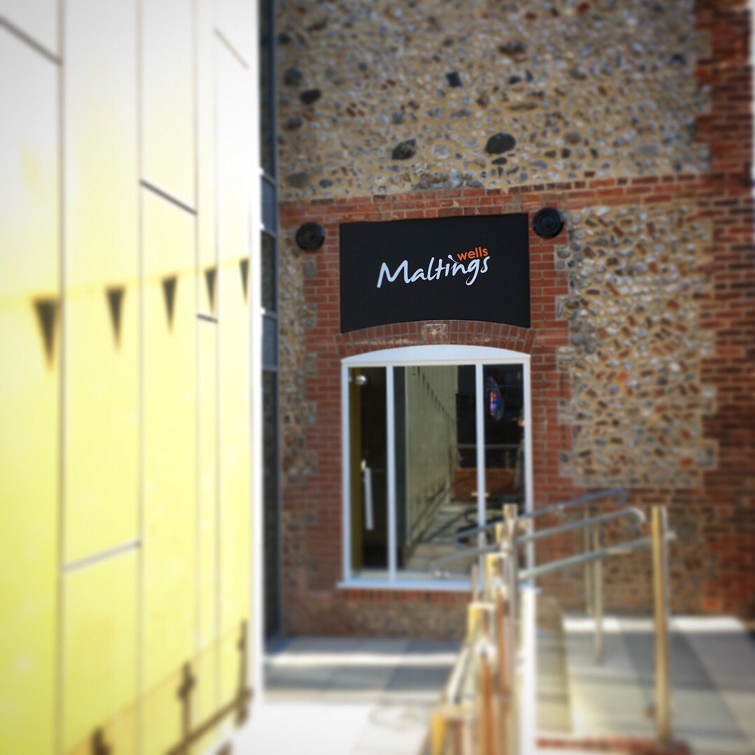 JSCreative1's tweet photo. It’s been nice to help my neighbours, Wells Maltings with signage on their new entrance. @WellsMaltings #wellsmaltings #wellsquay #wellsnextthesea #signagedesign #graphicdesign https://t.co/1AIgiCTSuf