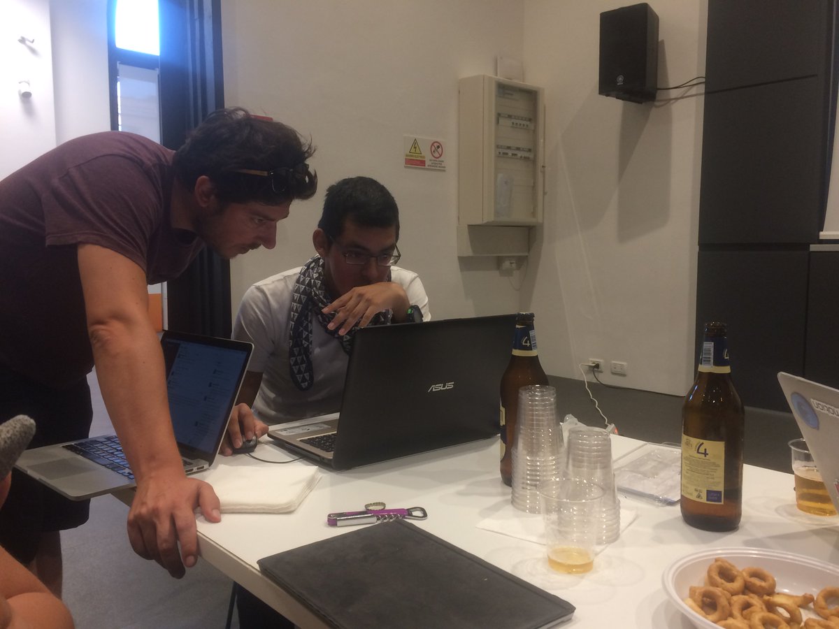 CodemotionIT's tweet photo. Nuovo #meetup #AperiTech per la #community di #RustRoma con noi in collaborazione con @EnLabs powered @LVentureGroup.
Una serata, tra intimi, pochi ma buoni. All'insegna di tanto #networking, accompagnato come sempre da birra🍺 e taralli🥨 https://t.co/P1agF6X15i