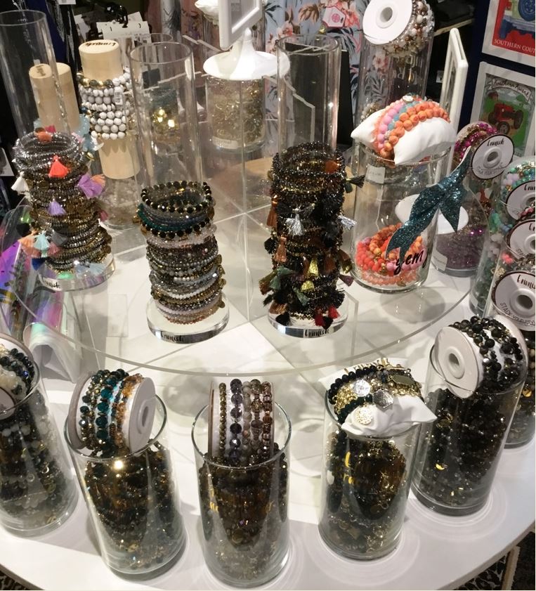 SPGSalisbury's tweet image. So many beautiful new bracelets from Erimish!  #stackyourstyle