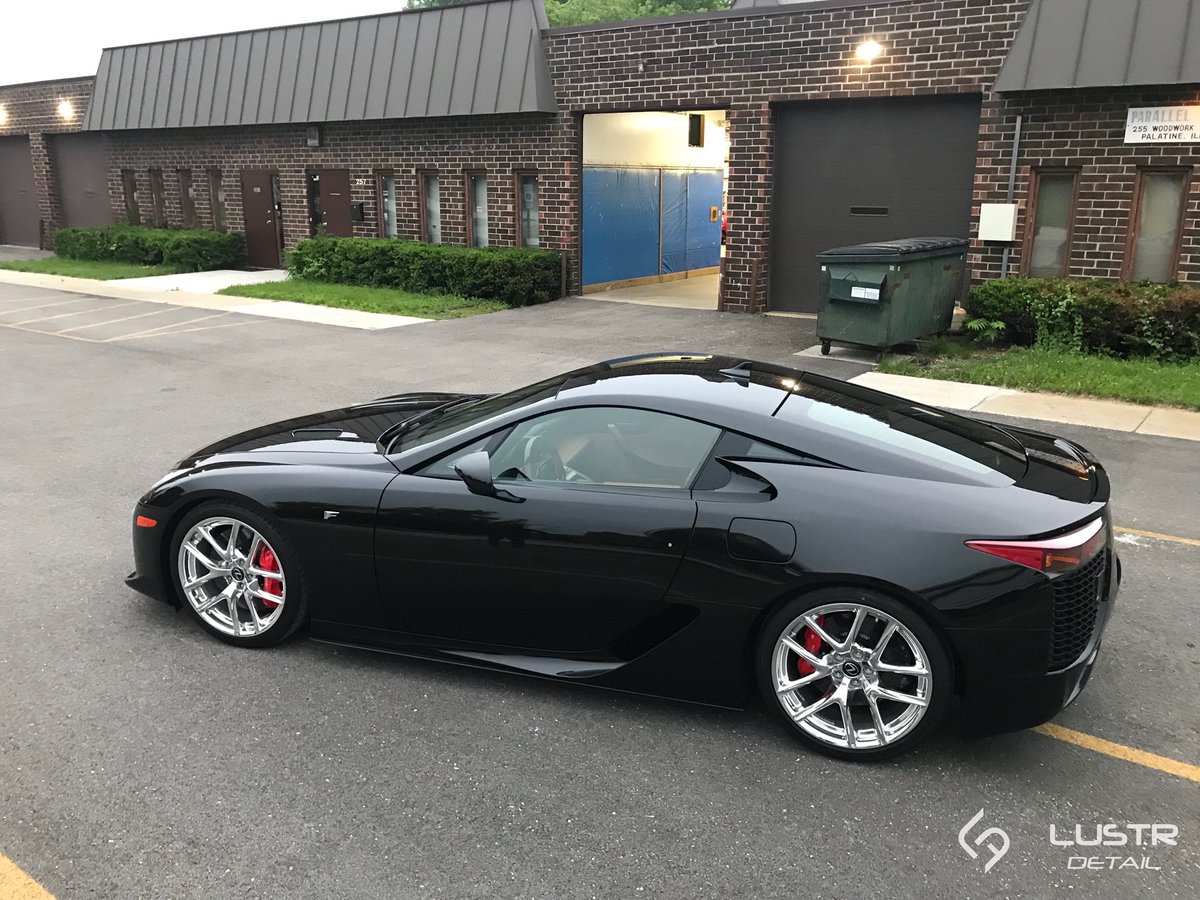 LUSTRDetail's tweet photo. Lexus LFA thatโs fully wrapped with PPF got some ceramic coating protection for easier washing and some added gloss.
#lustr #paintcorrectionchicago #ceramiccoating #cquartzprofessional #chicagoppf #suntek #xpel #3m #premiumdetailing #chicagodetailing #lexus #lfa #lustrit https://t.co/65pIoh6IA2