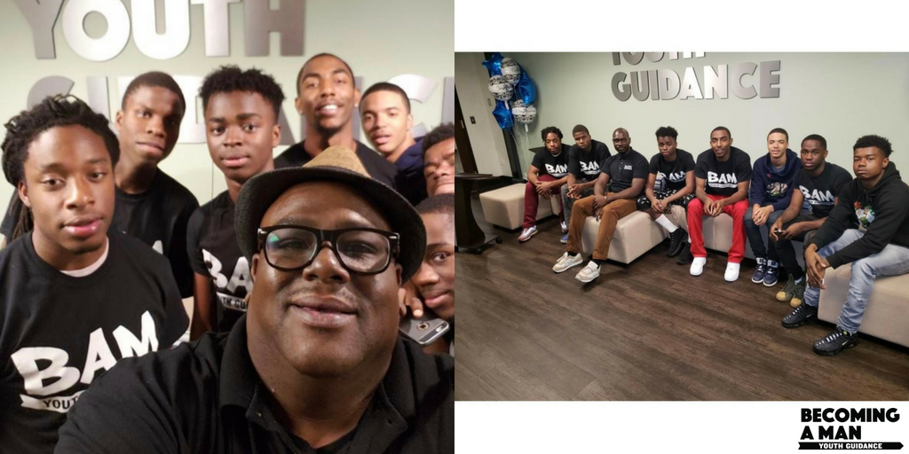 YG_Chicago's tweet photo. π from our Dunbar BAM students! Our youth presented their experiences on how the #BecomingAMan program affected their lives at our central office. #VisionaryGoalSetting #GrowingAndLearning https://t.co/xFgOOWArs2
