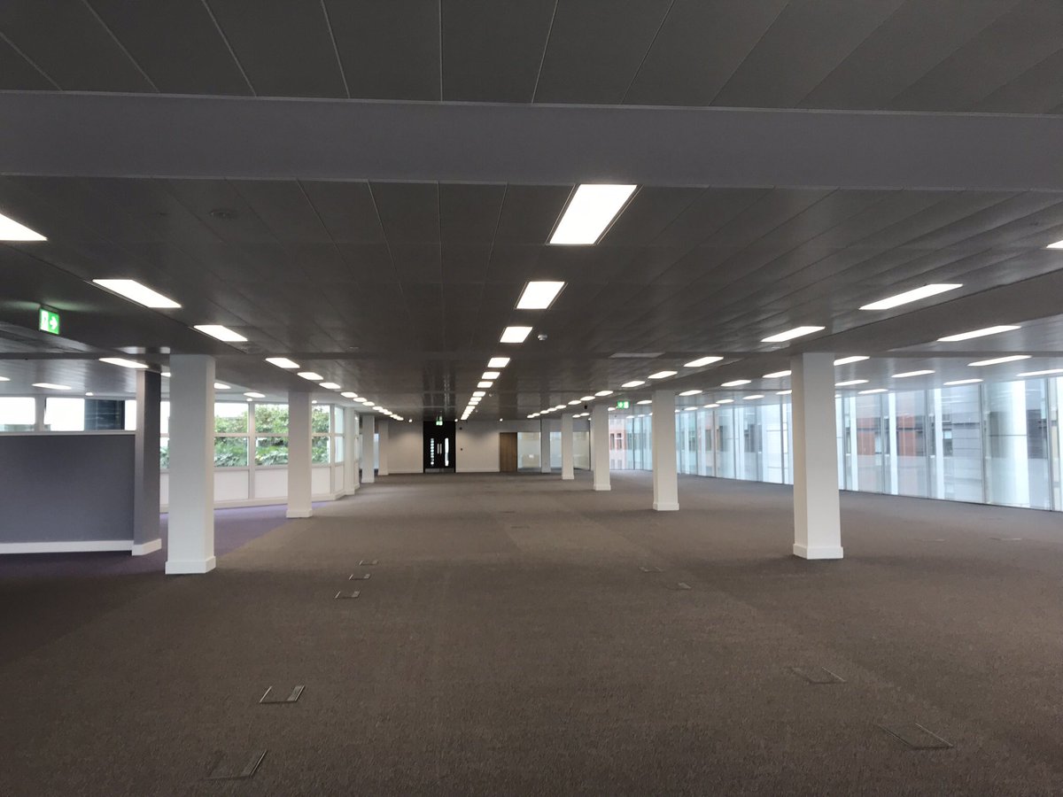 spatialgardner's tweet image. Another successful handover at AQ1: 4 new floors of accommodation to the Department of Work and Pensions