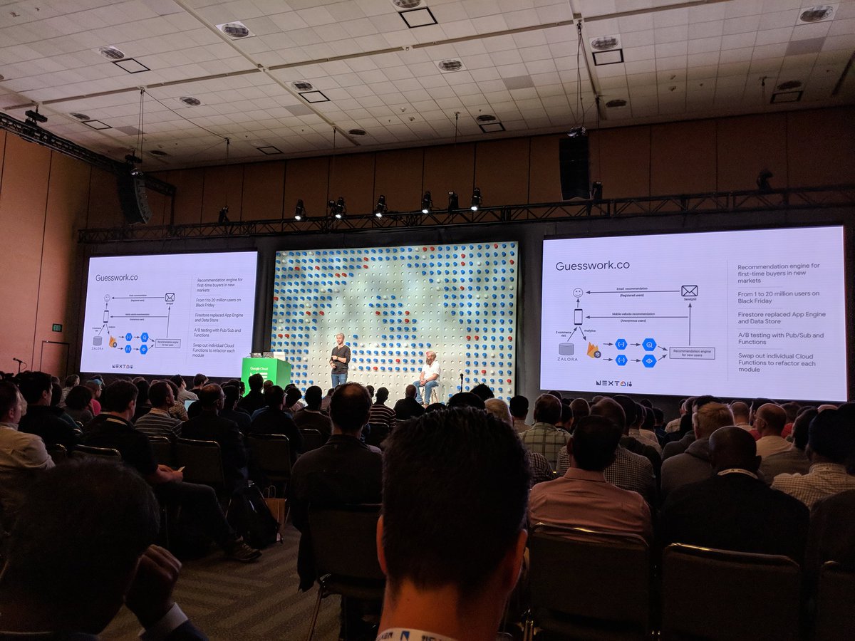 Vikram_Tiwari's tweet image. Hey @manidoraisamy! #guesswork is on stage at #GoogleNext18 #serverless