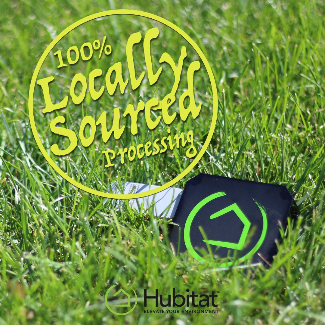 hubitatinc's tweet image. Support your local home automation platform! #golocal #localprocessing
