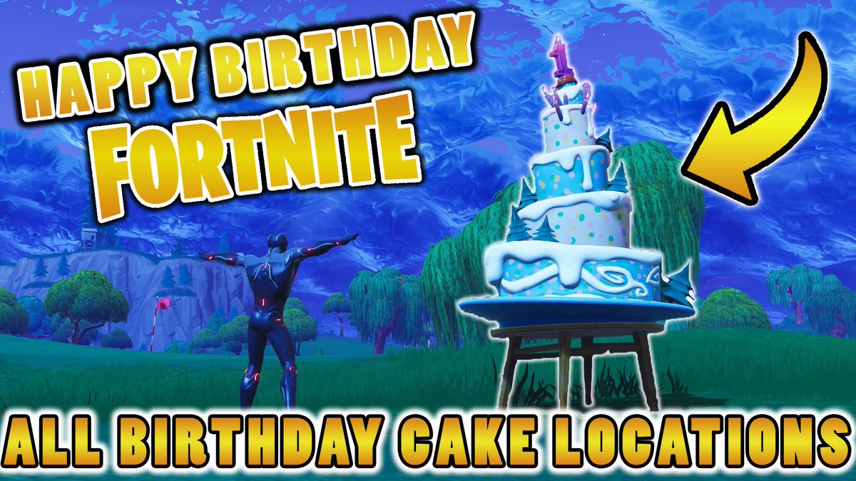 Fortnitebr Birthday Cake