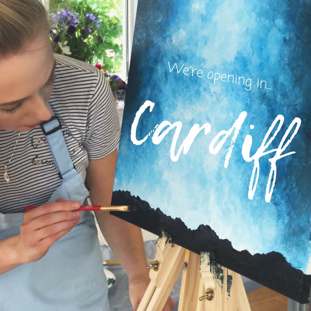 We are ✨SO EXCITED ✨to announce that we will be holding regular Brush and Bubbles classes in CARDIFF 🙌 This is such a happy moment for us and we want to thank everyone for their support 💙 Tickets 🎟 for the Cardiff classes will go up next week! 🎉🍾🎨