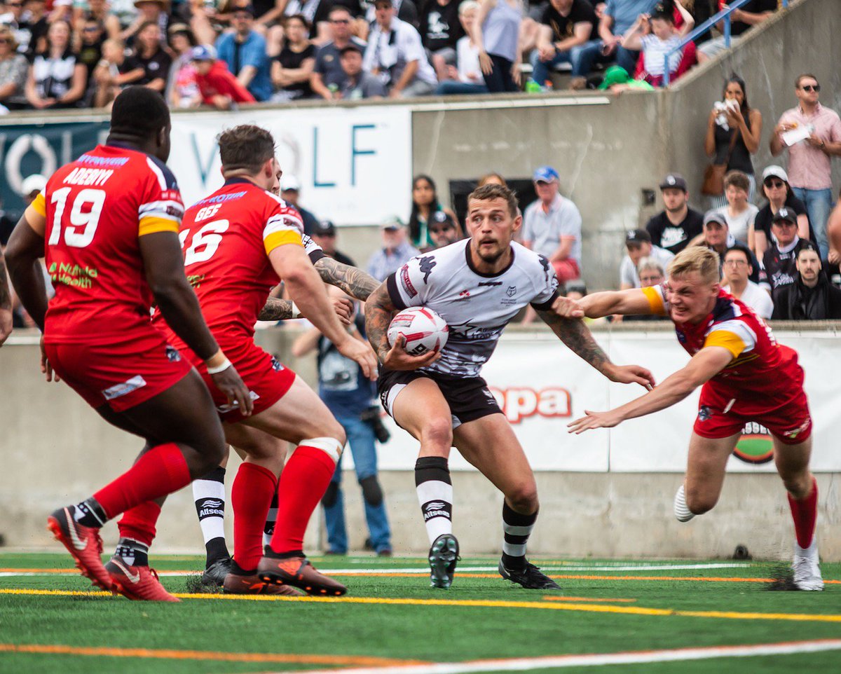 TOwolfpack's tweet image. Injury Update: Toronto Wolfpack's Greg Worthington will miss the remainder of the 2018 season following a knee injury sustained in Saturday’s win over @RochdaleHornets.
Wishing Greg the very best and a speedy recovery! 🙏