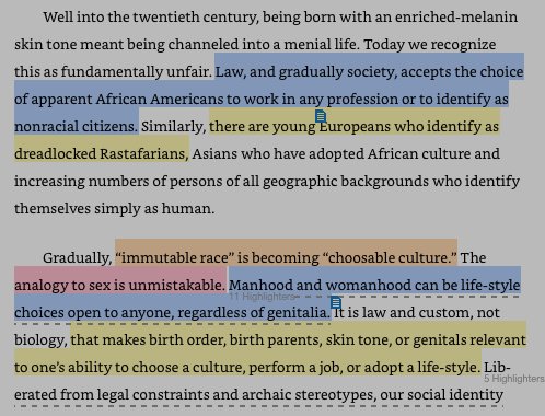 So race: This is such a clusterfuck I can't even. Racism is bad (Okay). Now racism is over! (UM) 'Apparent' (OMG) African Americans can now do whatever they want! (No. They. Can't.) White people can be Rastas! (Erm). Race is a 'choosable culture.' (Get. To. Fuck.)