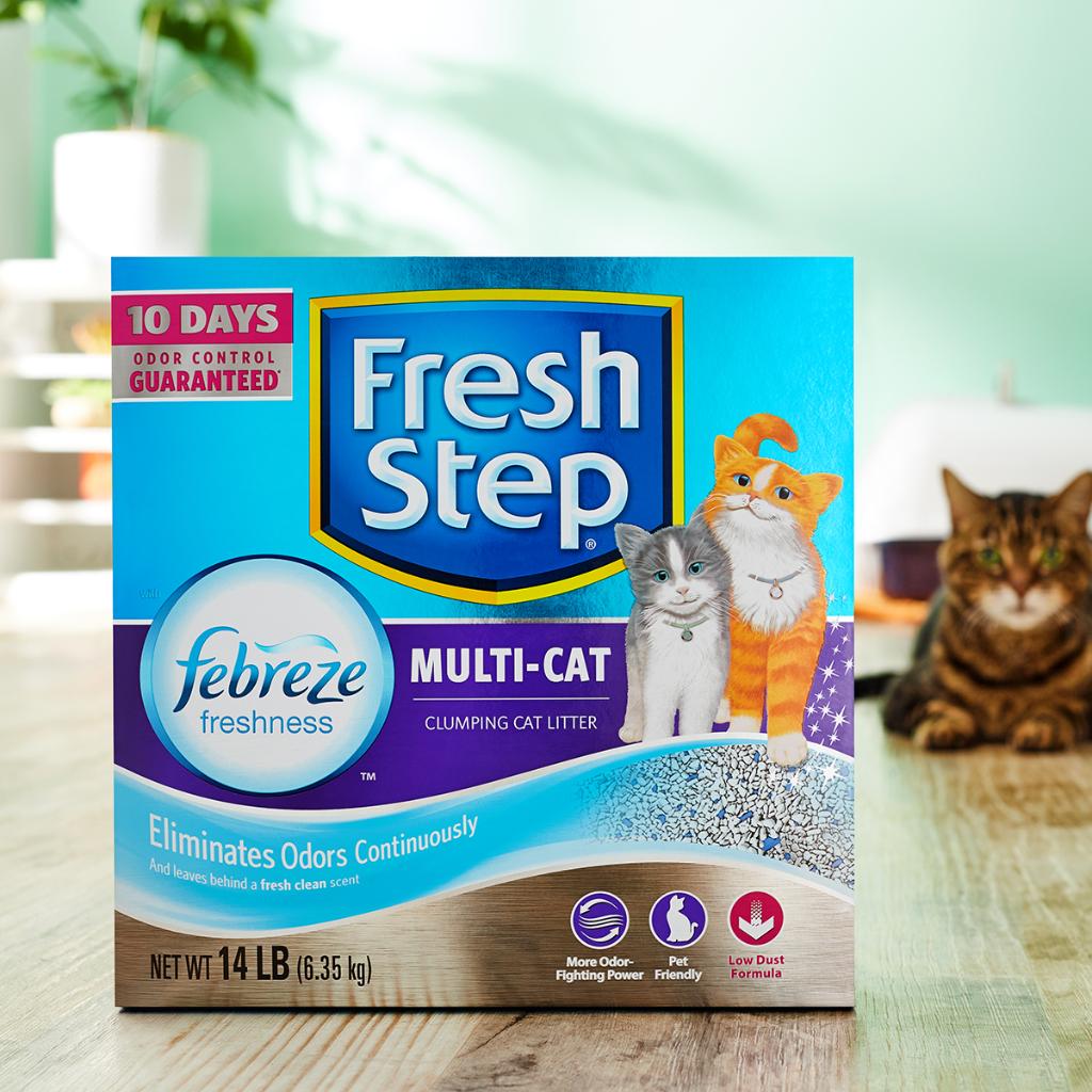 walmart fresh step multi cat