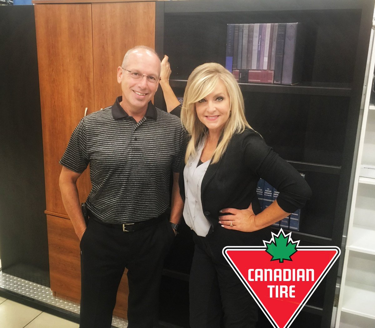 am800_cklw_'s tweet photo. A little behind the scenes actions from today’s @CanadianTire shoot! Tune in starting August 6 for details! https://t.co/r4ibZcglsB
