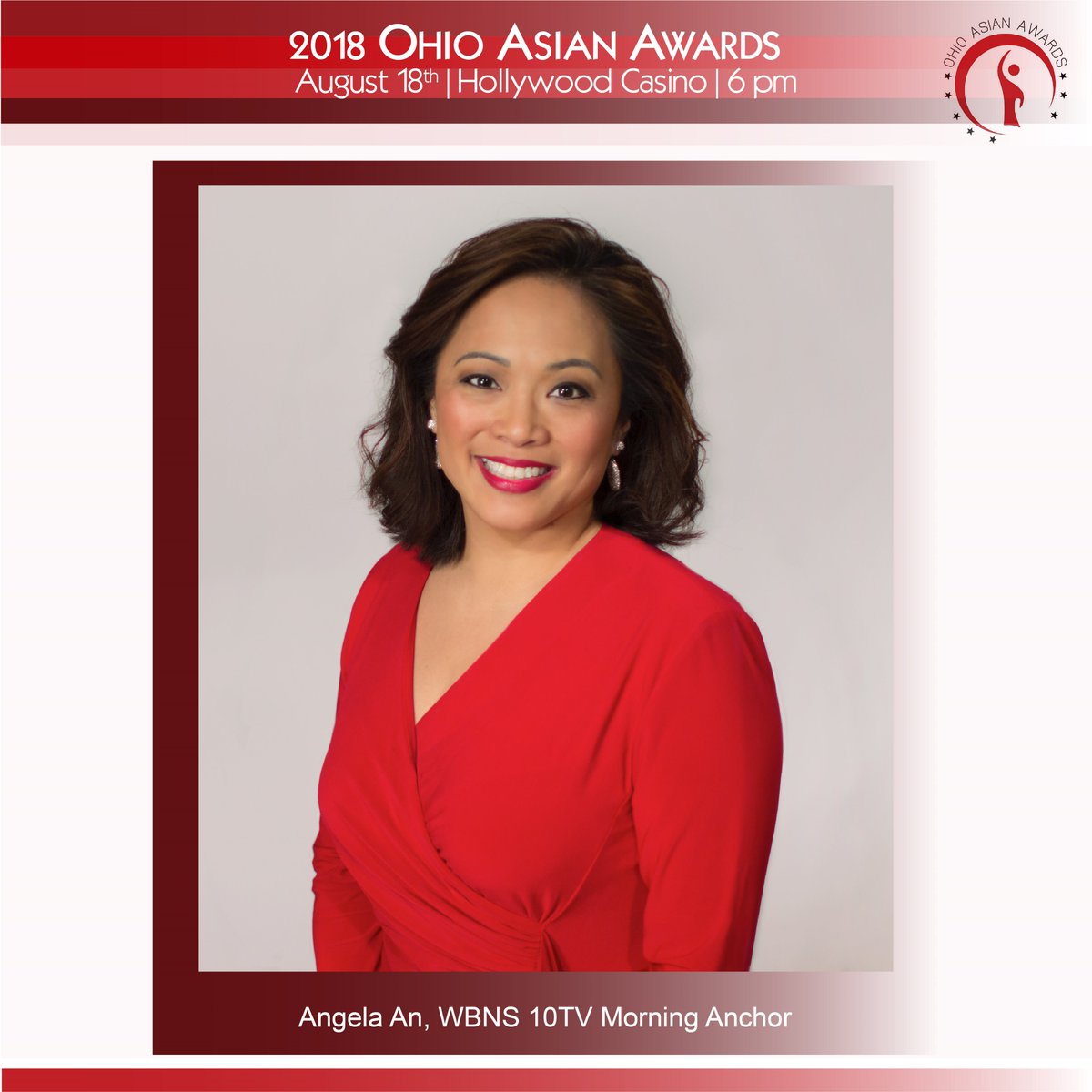 AacgOhio's tweet photo. Join us along with WBNS 10TV's @AngelaAn10TV on August 18 at @HollywoodCbus celebrating this year's honorees of the Ohio Asian Awards. Go to https://t.co/iWXVivAFKF awards to purchase tickets. 
#aacgohio #asianawards #leaders #community #diversity #inclusion #networking https://t.co/Eo3BBkVjp3