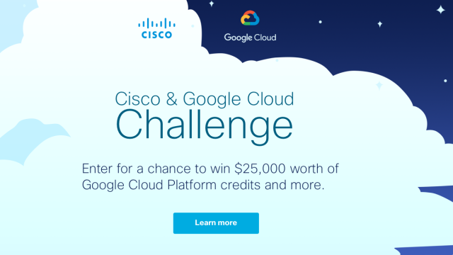 vmelgar13's tweet photo. Introducing the Cisco &amp; Google Cloud Challenge #GoogleNext #DevNet https://t.co/AqM7d66Gdw https://t.co/K26flbdIli