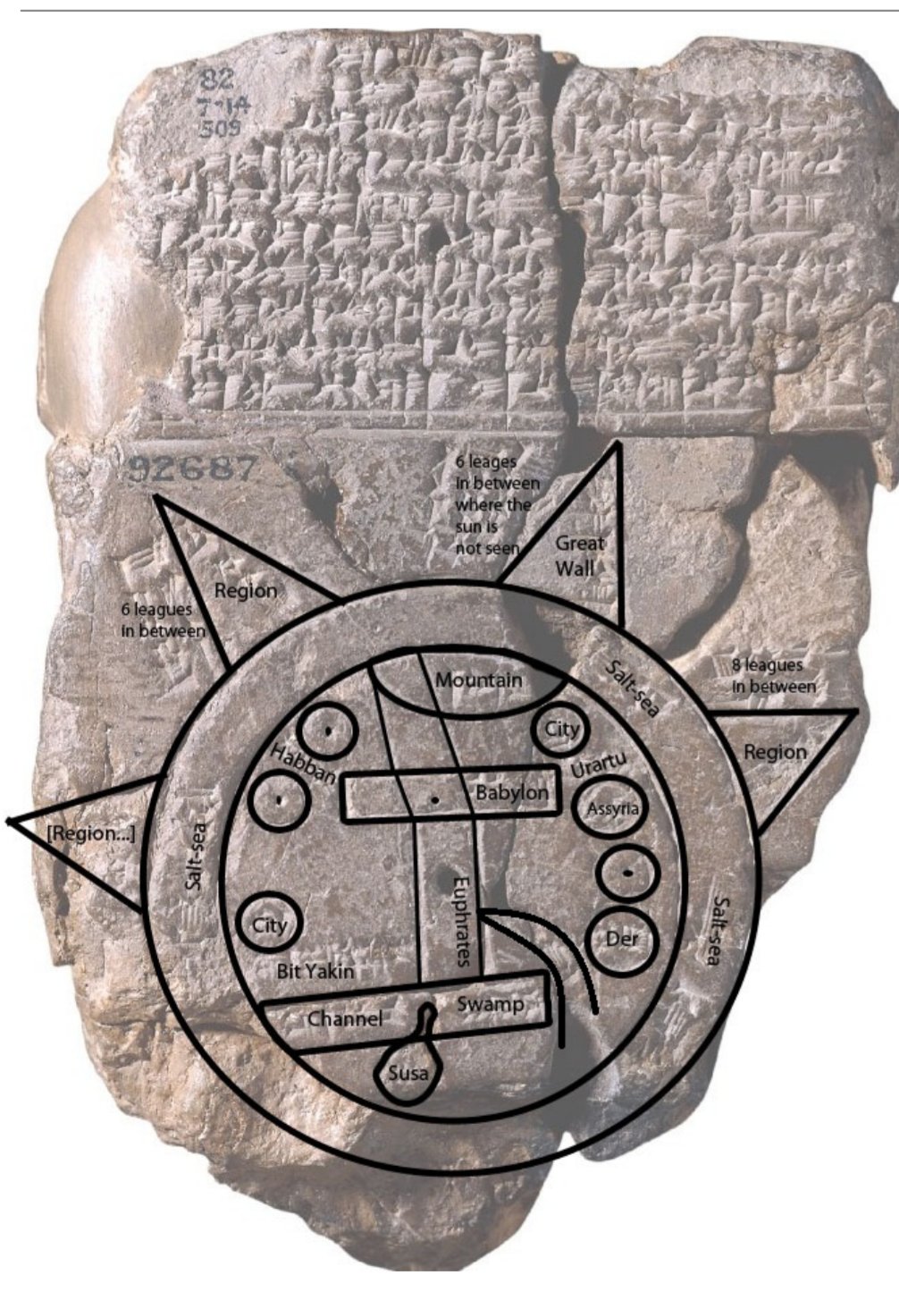 Babylonian Map Of The World British Museum Ticia Verveer On Twitter: "The Babylonian Map Of The World With  Translations. After Reade, 2008. Trustees Of The British Museum.  Https://T.co/2Bvftnpmsr" / Twitter