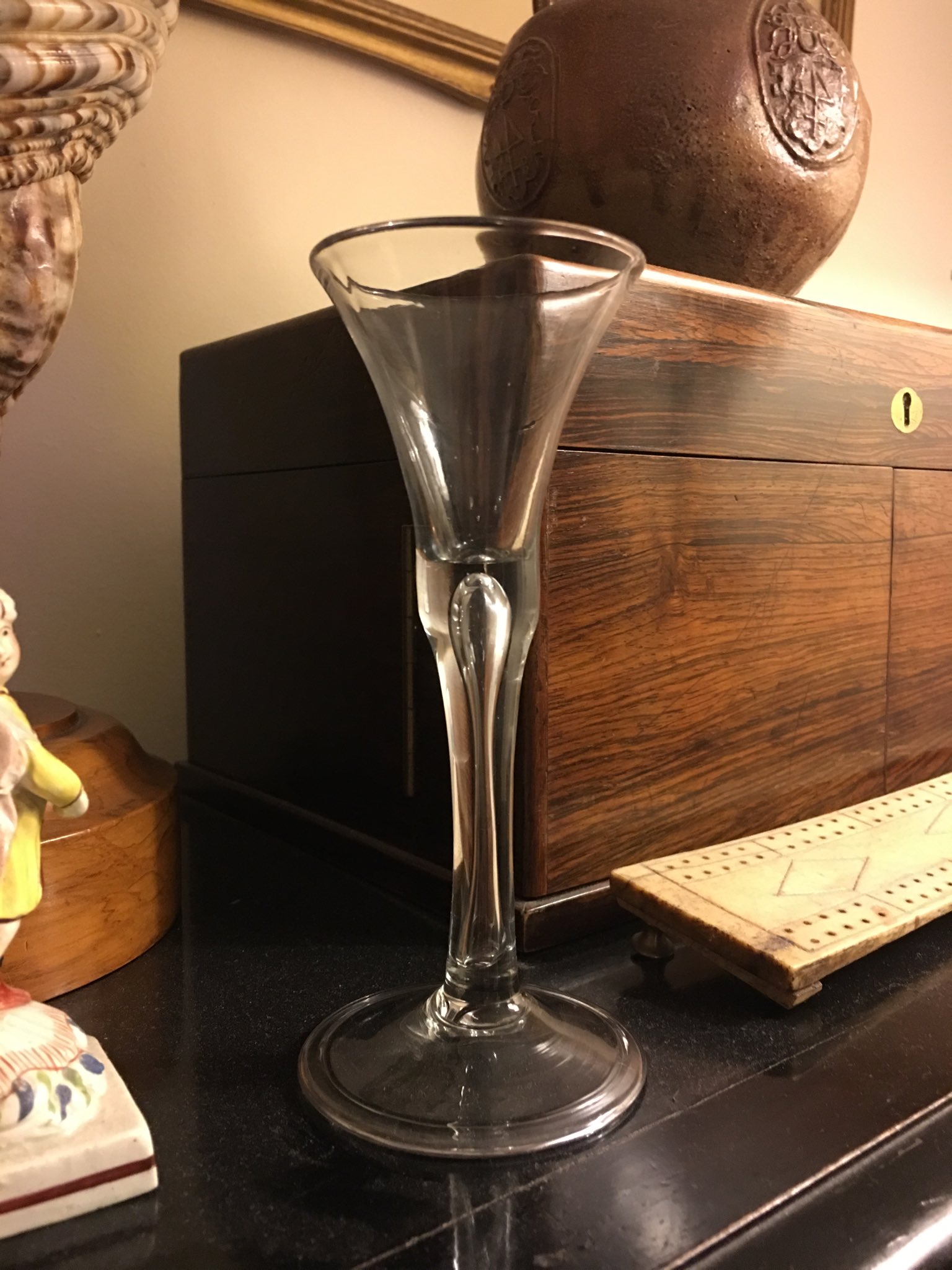 Paul Laidlaw on Twitter "Pleasing mid 18th Century wine glass, the