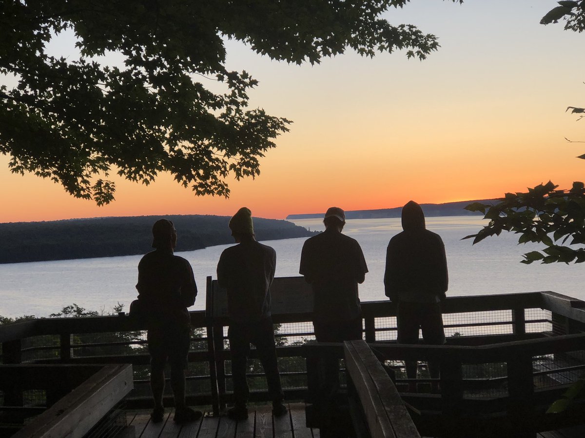 ewebster77's tweet photo. Camping trip to the porcupine mountains with the boys was a success. The UP is just beautiful beyond belief! https://t.co/EaXm0HRY23
