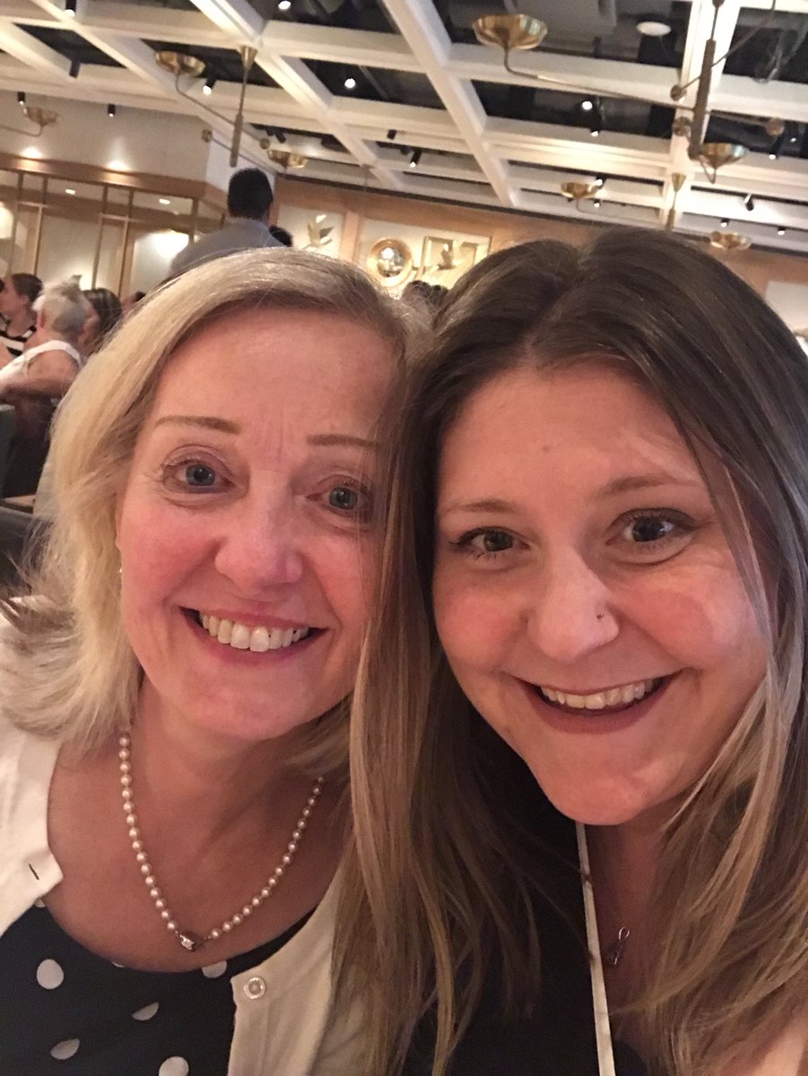 Finally we meet in person!!!!  ❤️❤️🎉🎉🎊🙌🏻 just missing our other partner in crime <a href="/FinucciDiana/">Diana Finucci</a>