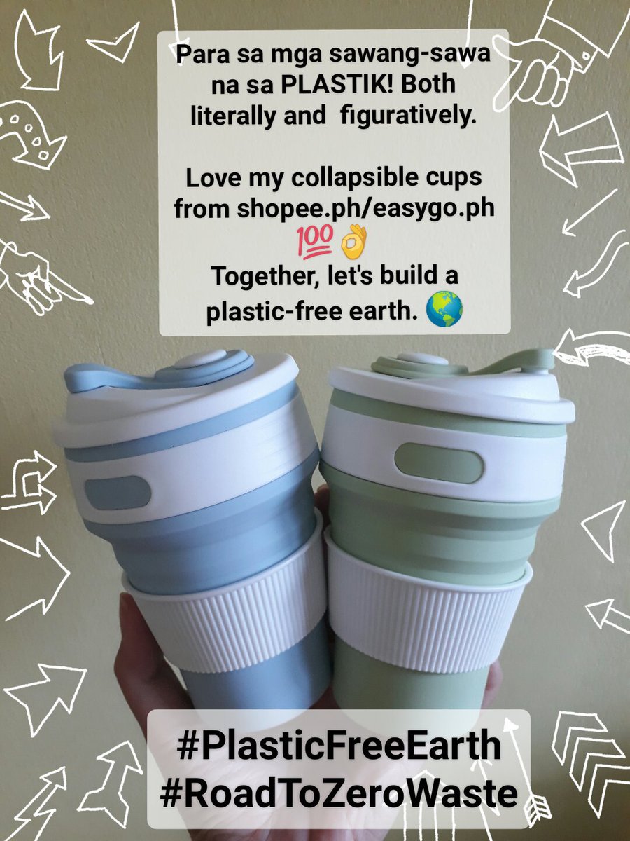 Say NO to Plastics!!! Bring your own utensils, metal straws and collapsible cups with you. ❤ #PlasticFreeEarth #RoadToZeroWaste