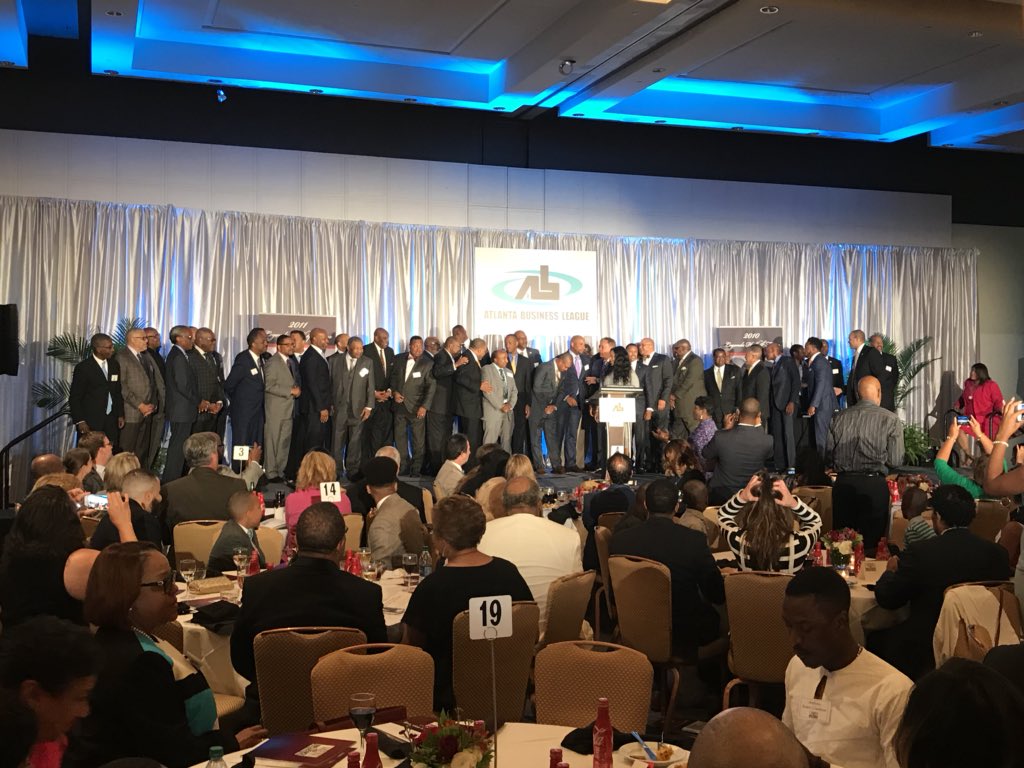 Dwizzler's tweet photo. What an awesome opportunity to join my son Draylen at the Atlanta Business League Men of Influence Awards ceremony. Congratulations to this year’s inductees! #ABLMOI https://t.co/BNm5LbEdYr