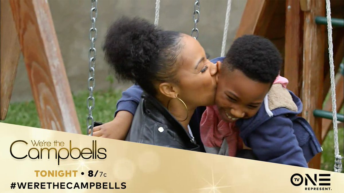 .<a href="/ImEricaCampbell/">Erica Campbell</a>, <a href="/WarrynCampbell/">Warryn Campbell</a>, the #CampbellKids and lots of love TONIGHT on #WereTheCampbells! Tune in to @TVOneTV NOW!