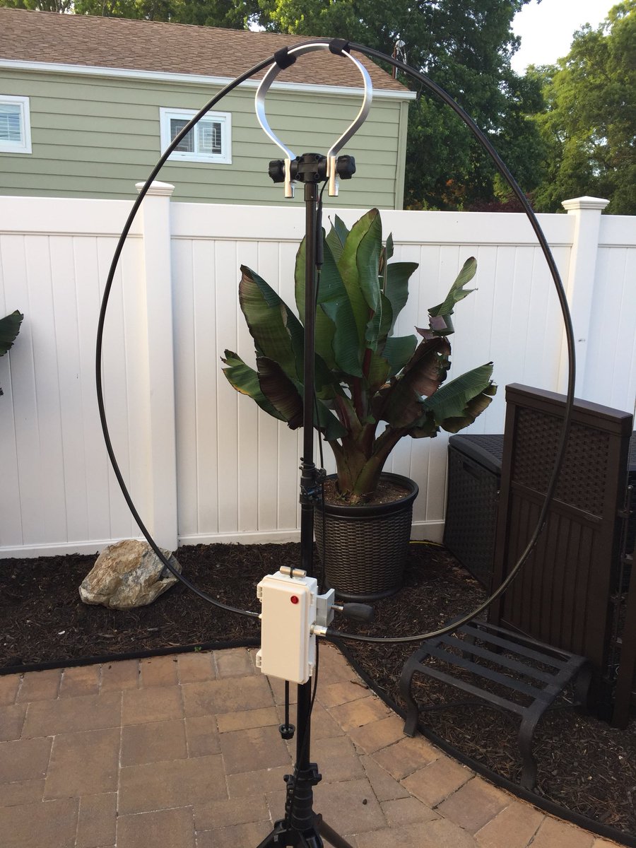 N2PPI's tweet image. Playing around on 40m CW de Mike N2PPI  #qrp #hamradio #magloop #kx3