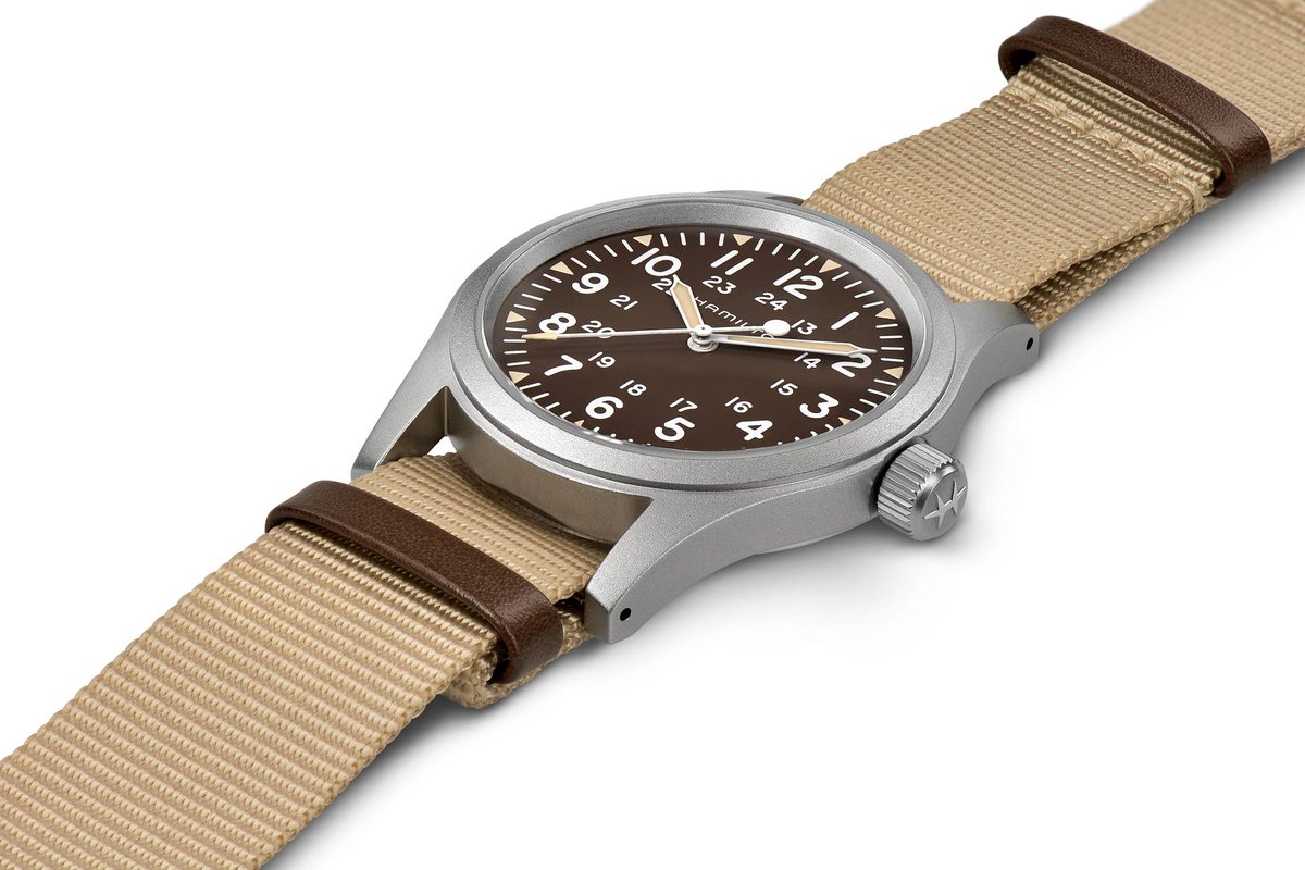 WatchesLira's tweet photo. .@hamiltonwatch presenta Khaki Field Mechanical 38 mm, un instrumento cargado de precisión y de carácter: https://t.co/i5fqYrQBAH #WatchesWorld, los relojes de tu vida. https://t.co/m97o7ZAw2Q
