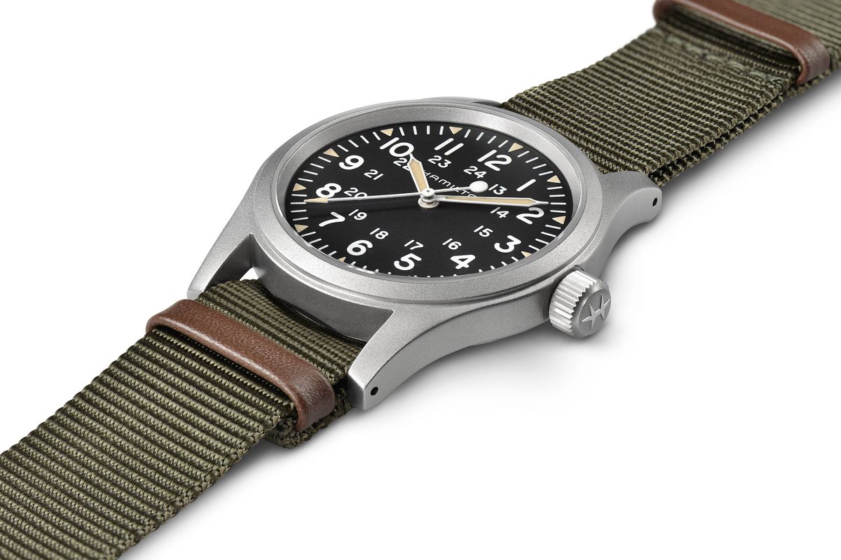 WatchesLira's tweet photo. .@hamiltonwatch presenta Khaki Field Mechanical 38 mm, un instrumento cargado de precisión y de carácter: https://t.co/i5fqYrQBAH #WatchesWorld, los relojes de tu vida. https://t.co/m97o7ZAw2Q