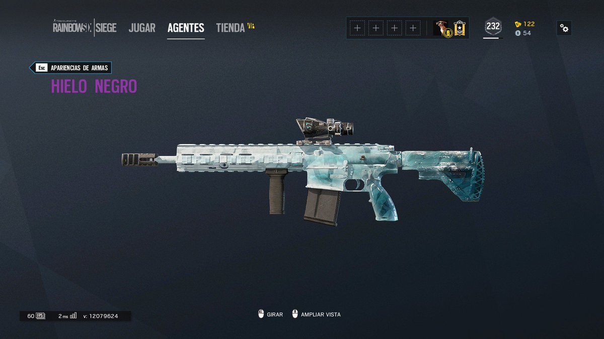 NserieR6's tweet photo. "Black Ice" Collection 
#Rainbow6Siege #Y1S1 #BlackIce #Skin #AlphaPack #Epic #PC 
Part. 2/3
@Ubisoft @Ubisoft_Spain @Rainbow6Game @Rainbow6ES https://t.co/La1D0Ab5NO