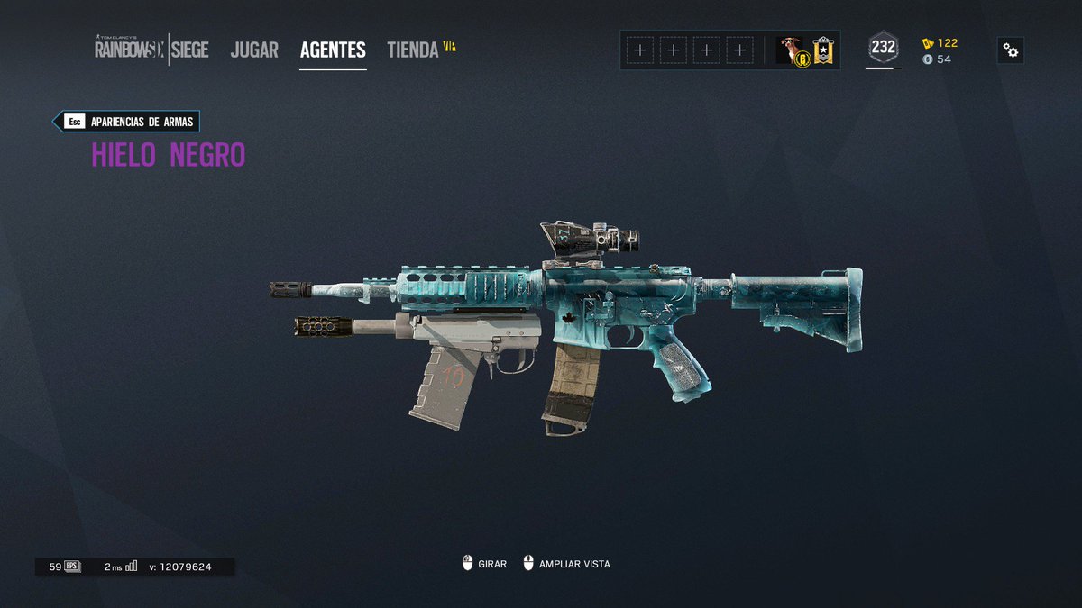 NserieR6's tweet photo. "Black Ice" Collection 
#Rainbow6Siege #Y1S1 #BlackIce #Skin #AlphaPack #Epic #PC 
Part. 2/3
@Ubisoft @Ubisoft_Spain @Rainbow6Game @Rainbow6ES https://t.co/La1D0Ab5NO