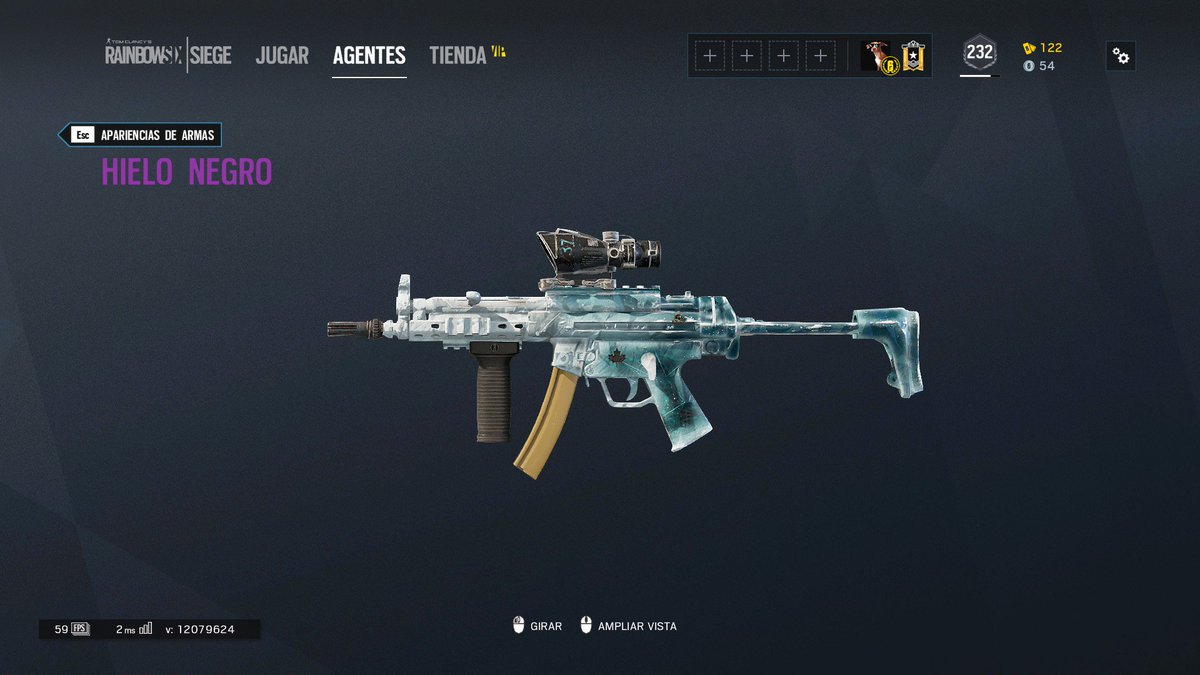 NserieR6's tweet photo. "Black Ice" Collection 
#Rainbow6Siege #Y1S1 #BlackIce #Skin #AlphaPack #Epic #PC 
Part. 2/3
@Ubisoft @Ubisoft_Spain @Rainbow6Game @Rainbow6ES https://t.co/La1D0Ab5NO