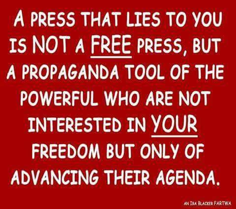 anthony9843's tweet photo. *
A press that lies to you is not a FREE press, but a propaganda tool of the powerful who are not interested in your freedom but only of advancing their agenda.
*** 6 -Families now own all of American media due to #BClinton signing #TelecomAct in 1996 https://t.co/MBhxKsLnIV