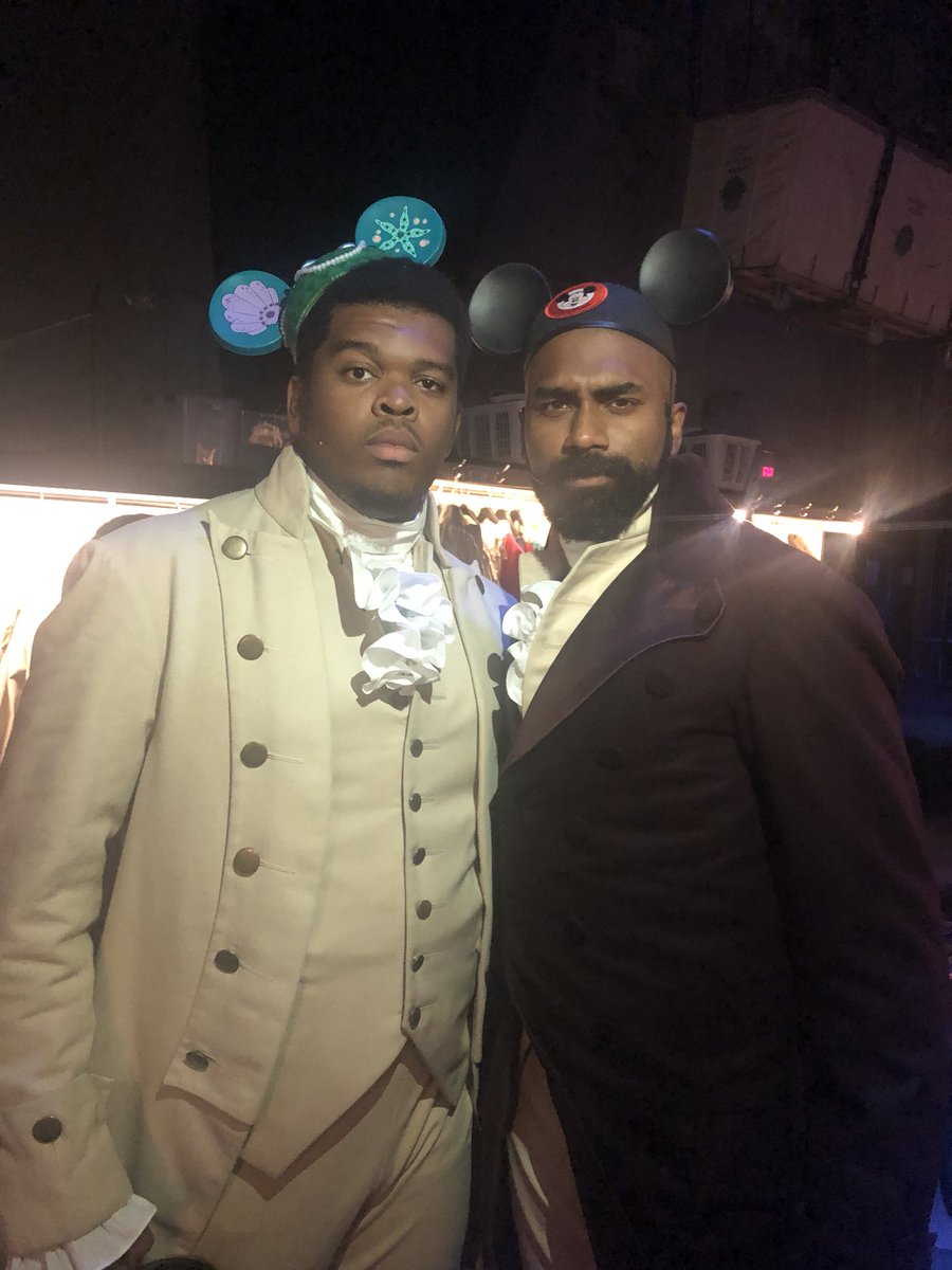 NikkyWalks's tweet photo. @DISUnplugged - happy 1000th ep from ur buds @HamiltonMusical - @petewerner @Teleclashter @ryno1185 so many thanks for protecting the Disney magic!!!! Luv, @fergsters95 &amp; #nikkyburrsir https://t.co/570cQUl1n1