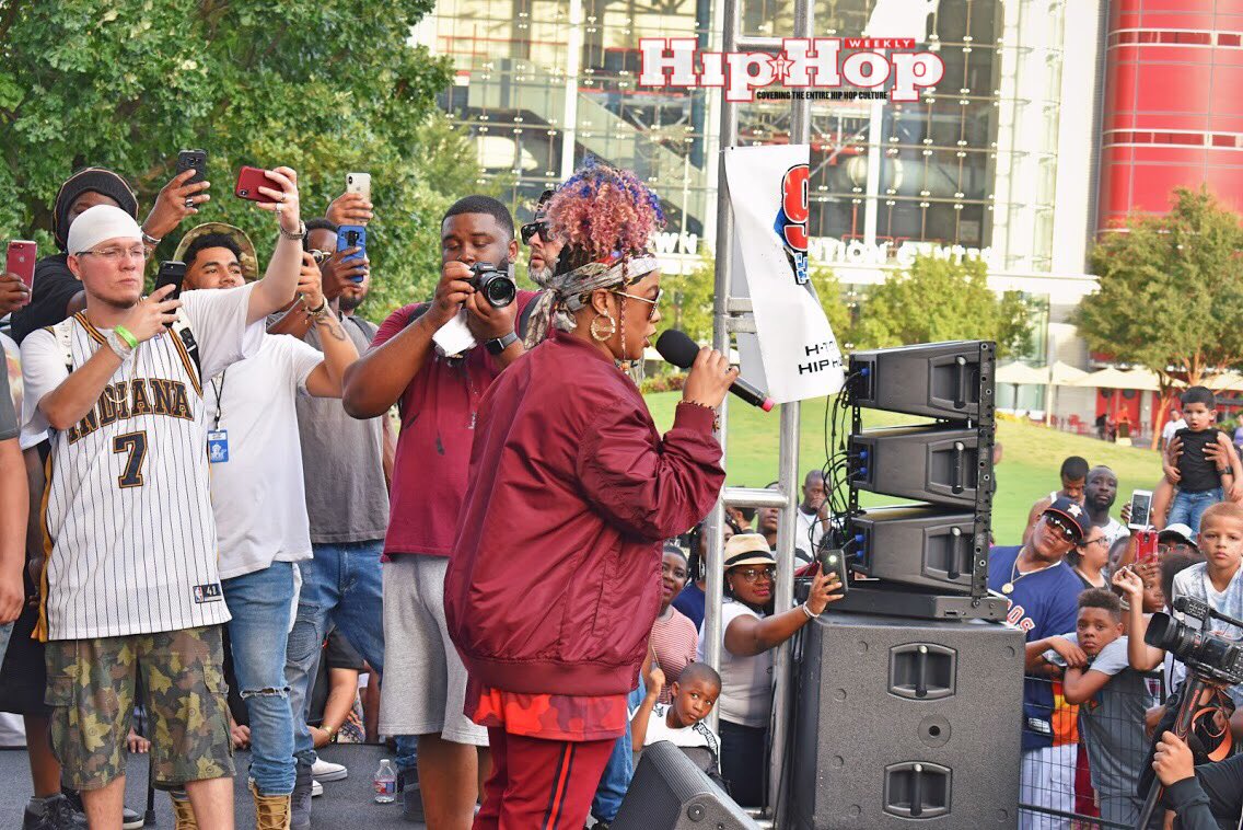 HipHopWeekly's tweet photo. [HHW PHOTOS] Trae Day 2018 Weekend 11th Annual Community Celebration #TraeDay #TraeDayWeekend2018 recap online https://t.co/nhLBEuruca (photo credit: @KimSoMajor) https://t.co/eTyab5sBqO